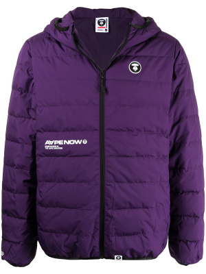 

Padded zip-up jacket, AAPE BY *A BATHING APE® Padded zip-up jacket