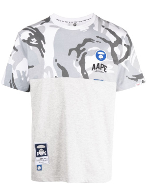 

Camouflage-print panelled T-Shirt, AAPE BY *A BATHING APE® Camouflage-print panelled T-Shirt