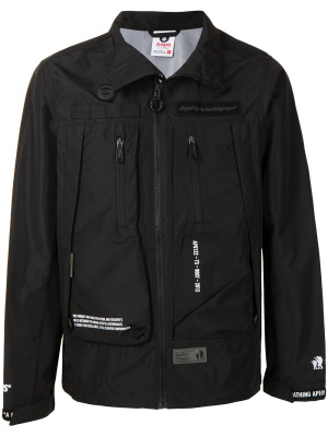 

Zipped pocket lightweight jacket, AAPE BY *A BATHING APE® Zipped pocket lightweight jacket