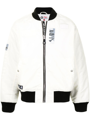 

Padded bomber jacket, AAPE BY *A BATHING APE® Padded bomber jacket