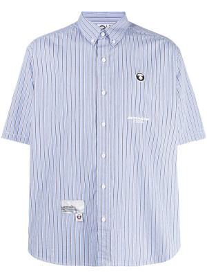 

Striped short-sleeve shirt, AAPE BY *A BATHING APE® Striped short-sleeve shirt