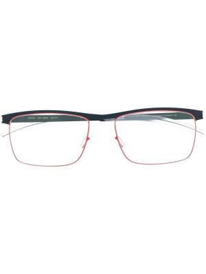 

Darcy rectangle-frame glasses, Mykita Darcy rectangle-frame glasses