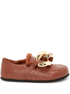 

Chunky-chain loafers, JW Anderson Chunky-chain loafers