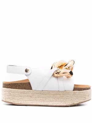 

Chain espadrille sandals, JW Anderson Chain espadrille sandals