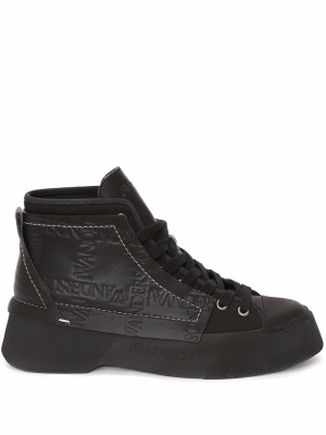 

Embossed high-top sneakers, JW Anderson Embossed high-top sneakers