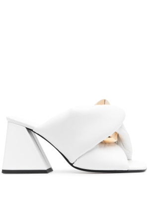 

Twist-detail calf-leather mules, JW Anderson Twist-detail calf-leather mules