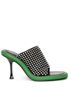 

Bumper-Tube rhinestone mules, JW Anderson Bumper-Tube rhinestone mules