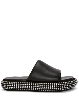 

Crystal bumper-tube platform sandals, JW Anderson Crystal bumper-tube platform sandals