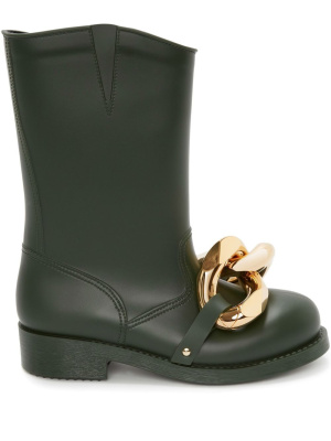 

Chain-link detail boots, JW Anderson Chain-link detail boots