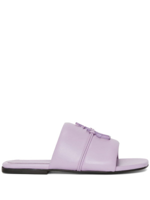 

Anchor-logo slide sandals, JW Anderson Anchor-logo slide sandals