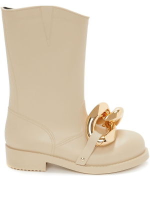 

Chain low-heel wellies, JW Anderson Chain low-heel wellies