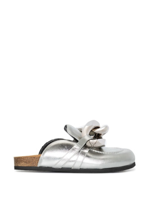 

Chain metallic mules, JW Anderson Chain metallic mules