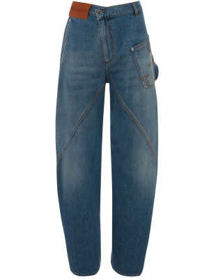 

Oversized twisted wide-leg jeans, JW Anderson Oversized twisted wide-leg jeans