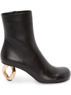 

Chain mid-heel boots, JW Anderson Chain mid-heel boots