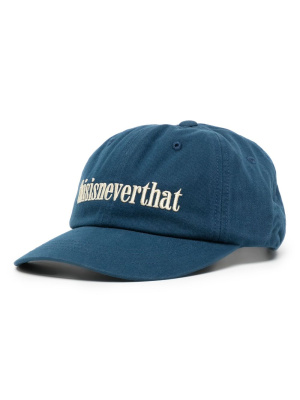 

Onyx logo-embroidered baseball hat, This Is Never That Onyx logo-embroidered baseball hat