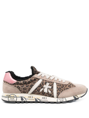 

Lucy leopard print sneakers, Premiata Lucy leopard print sneakers
