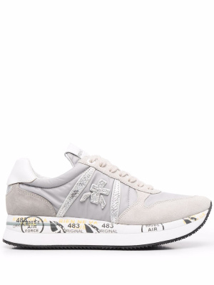 

Side logo-patch sneakers, Premiata Side logo-patch sneakers