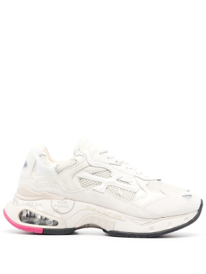 

Panelled-mesh low-top sneakers, Premiata Panelled-mesh low-top sneakers