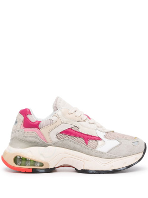 

Chunky lace-up suede sneakers, Premiata Chunky lace-up suede sneakers