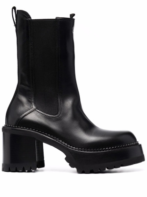 

Chunky-sole slip-on boots, Premiata Chunky-sole slip-on boots