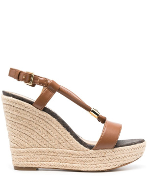 

Platform raffia sandals, Michael Kors Platform raffia sandals