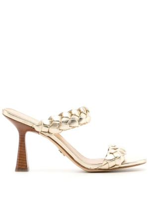 

Clara 70mm braided-strap sandals, Michael Kors Clara 70mm braided-strap sandals