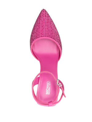 

Crystal-embellished pointed-toe sandals, Michael Kors Crystal-embellished pointed-toe sandals