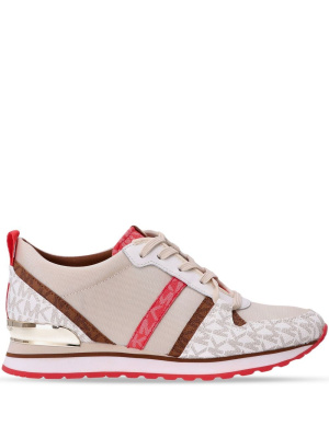 

Dash monogram-print sneakers, Michael Kors Dash monogram-print sneakers