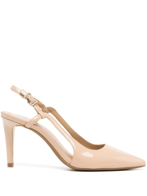 

90mm Vanessa slingback leather sandals, Michael Kors 90mm Vanessa slingback leather sandals