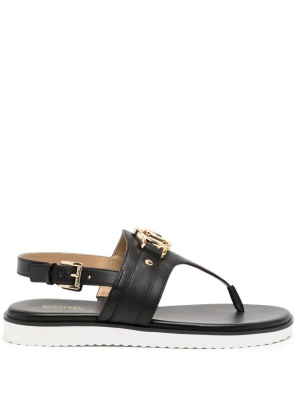 

Rory thong leather sandals, Michael Kors Rory thong leather sandals