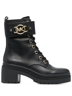 

Rory leather combat boots, Michael Kors Rory leather combat boots