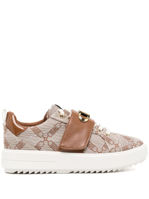 

Monogram-print low-top sneakers, Michael Kors Monogram-print low-top sneakers