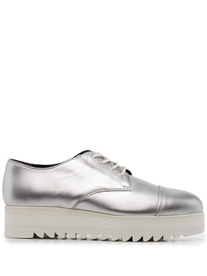 

Metallic platform Derby shoes, Onitsuka Tiger Metallic platform Derby shoes
