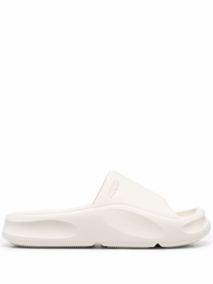 

Square-toe moulded slides, Heron Preston Square-toe moulded slides