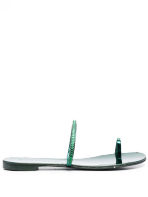 

Colorful slide sandals, Giuseppe Zanotti Colorful slide sandals