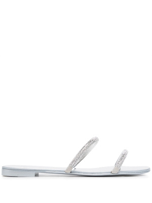 

Crystal embellished sandals, Giuseppe Zanotti Crystal embellished sandals