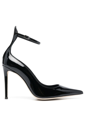 

100mm patent pointed pumps, Giuseppe Zanotti 100mm patent pointed pumps
