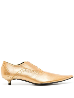 

Kitten heel pointed-toe brogues, Comme Des Garçons Kitten heel pointed-toe brogues