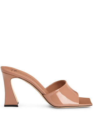 

Solhene 85mm patent leather mules, Giuseppe Zanotti Solhene 85mm patent leather mules