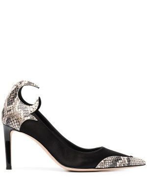 

Snakeskin detail pumps, Giuseppe Zanotti Snakeskin detail pumps