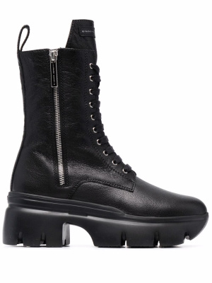 

Biker leather boots, Giuseppe Zanotti Biker leather boots