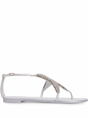 

Almathea flat sandals, Giuseppe Zanotti Almathea flat sandals