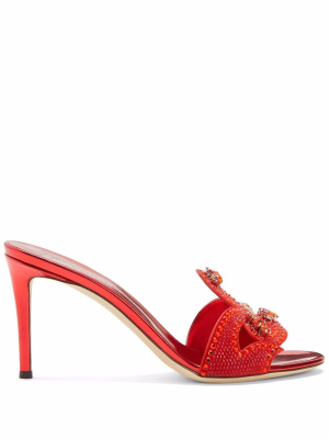 

Lili Borea embellished sandals, Giuseppe Zanotti Lili Borea embellished sandals