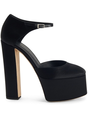 

Bebe 150mm satin-finish pumps, Giuseppe Zanotti Bebe 150mm satin-finish pumps