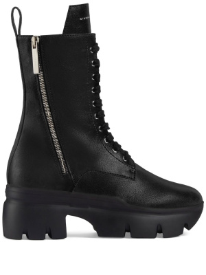 

Apocalypse lace-up block-heel boots, Giuseppe Zanotti Apocalypse lace-up block-heel boots
