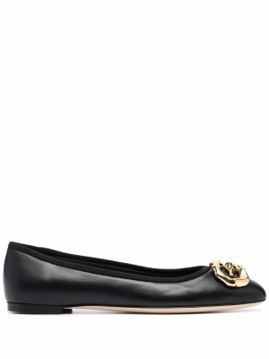 

Amur leather ballerina shoes, Giuseppe Zanotti Amur leather ballerina shoes