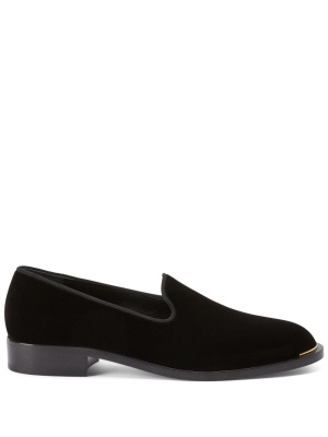 

Lydia velvet loafers, Giuseppe Zanotti Lydia velvet loafers