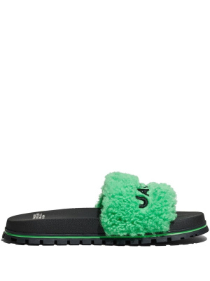 

Teddy logo slides, Marc Jacobs Teddy logo slides