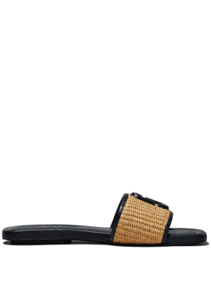 

Raffia-strap flat sandals, Marc Jacobs Raffia-strap flat sandals