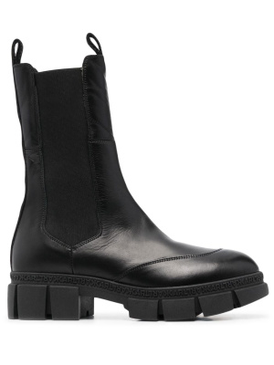 

Aria calf-leather ankle boots, Karl Lagerfeld Aria calf-leather ankle boots